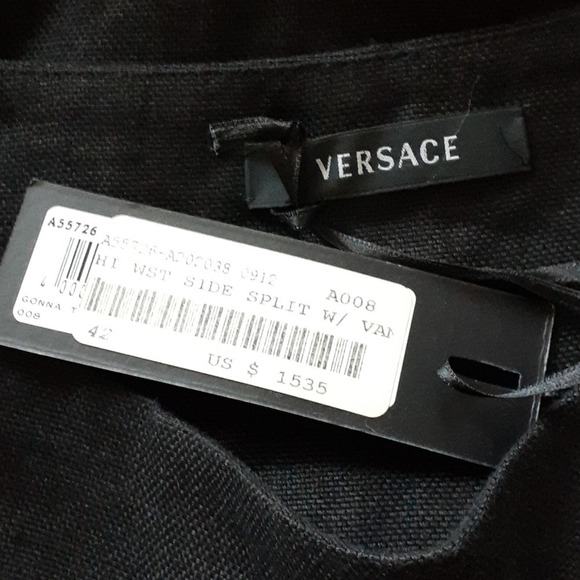 NWT GIANNA VERSACE sz 42 skirt, $1,535.00 - Picture 3 of 5